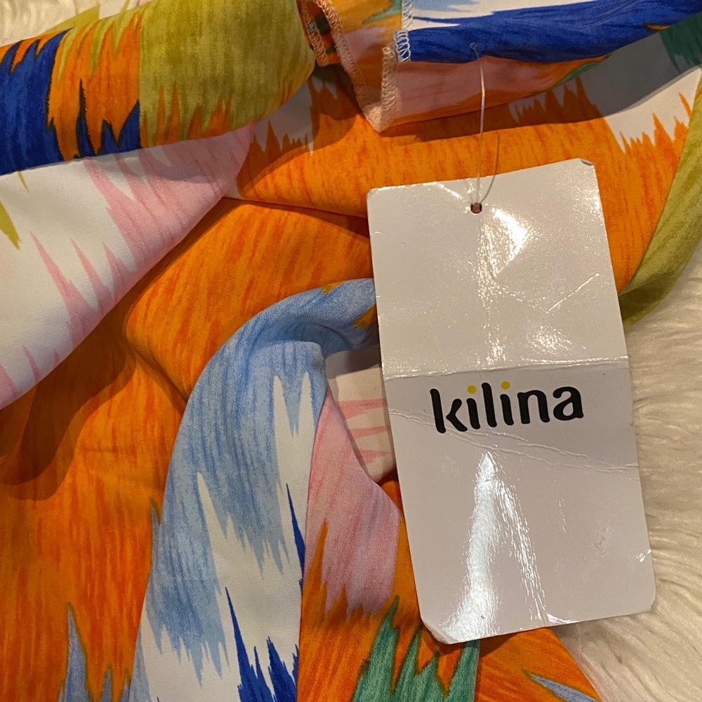 Colorful Chevron Patterned Dress - Picture 6 of 6